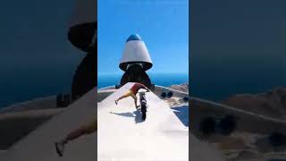 Gta V Dangerous Stunt On Mount Chiliad Episode.14 #Shorts