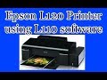 Epson L120 printer using L110 software