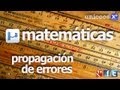 Propagación de errores - DIVISION - 4º ESO unicoos matematicas