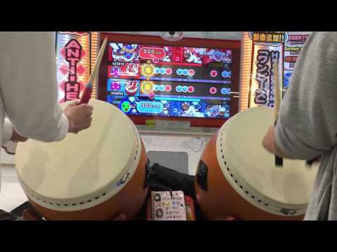 太鼓の達人(ホワイトver)風の国の龍と騎士 ツインフルコンボ