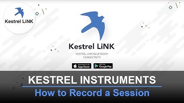Kestrel LiNK | How to Record a Session