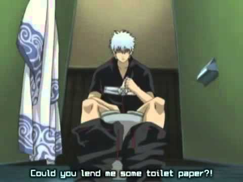 Anime Toilet Scene