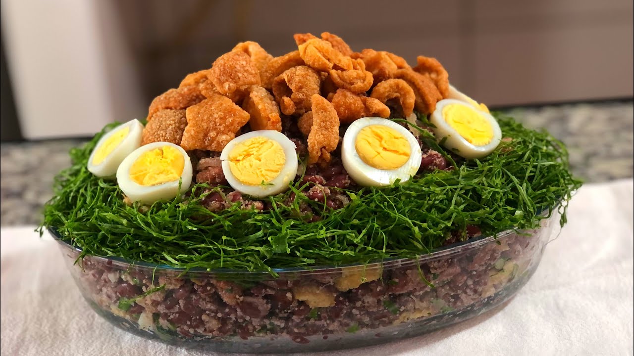 FEIJÃO TROPEIRO DE RESTAURANTE- RECEITA MINEIRA