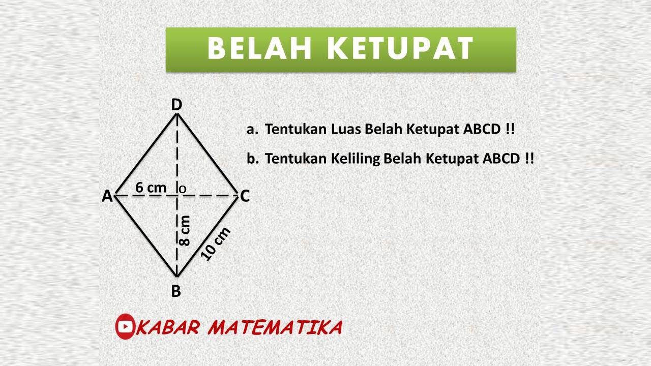 LUAS & KELILING BELAH KETUPAT YouTube LUAS & KELILING BELAH KETUPAT YouTube