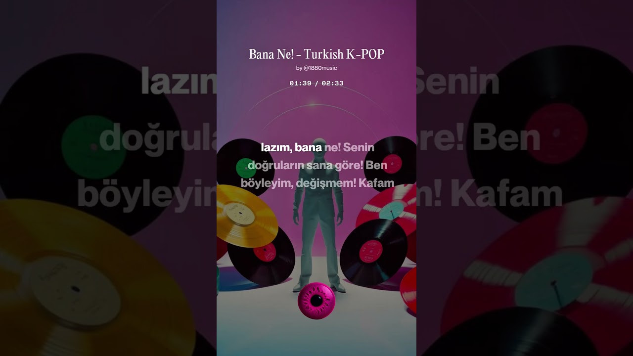 Turkish K-POP | BANE NE! #kpop #kpopdemonhunters