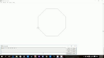 How to make an octagon on MS LOGO