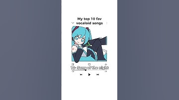 Top 10 vocaloid songs #miku #mezmerizer #vocaloid #teto #utauloid  #hatsunemiku #music #playlist