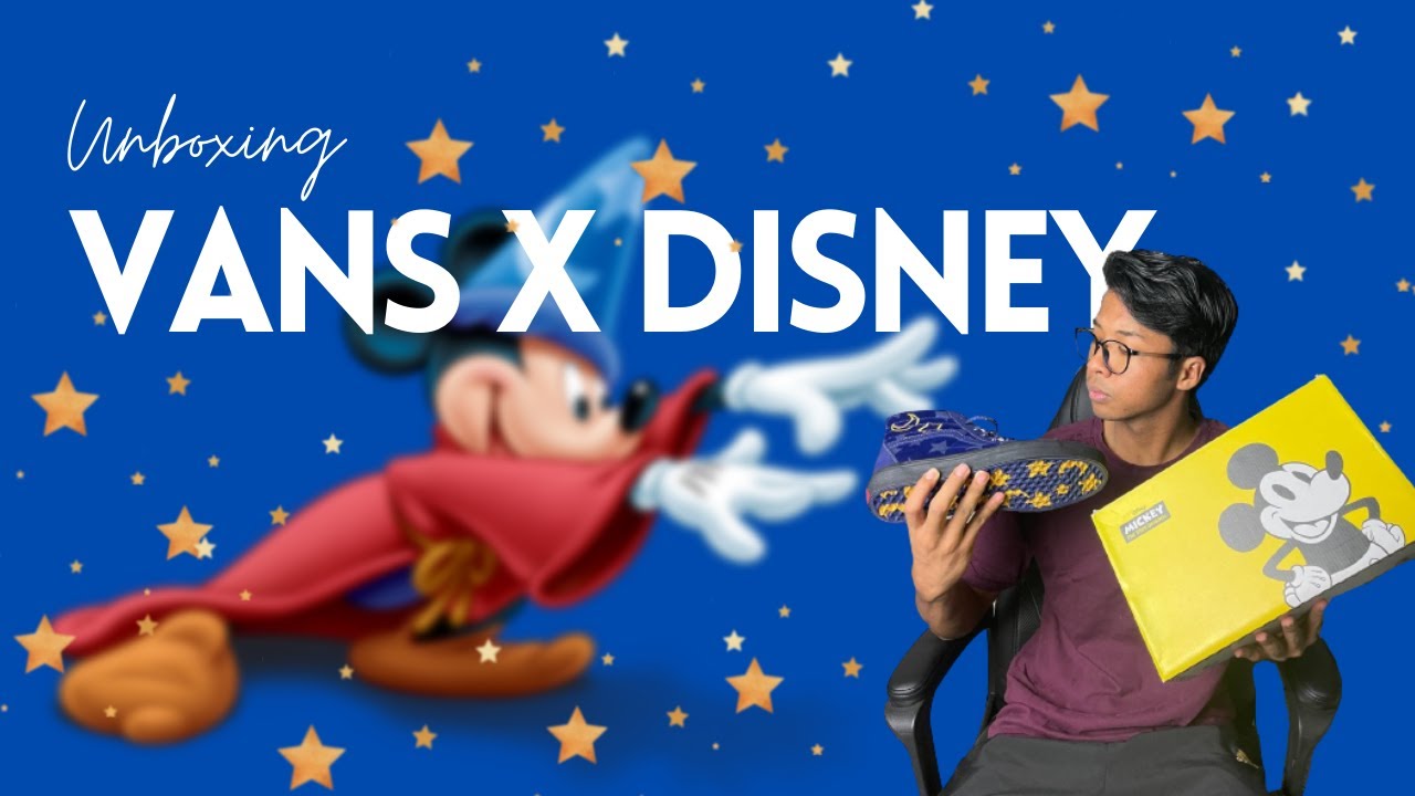 Vans X Disney "Sorcerer's Apprentice" Unboxing & Review YouTube