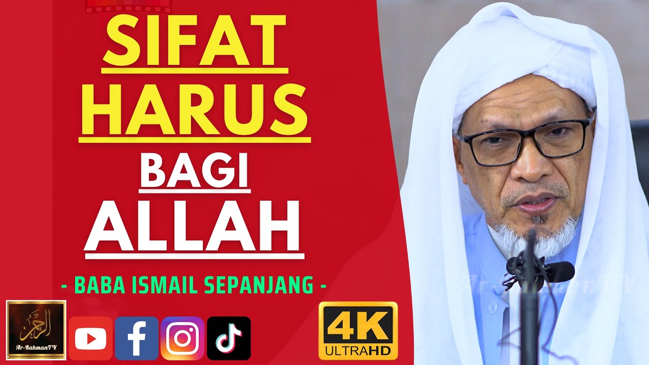 Baba Ismail Sepanjang - SIFAT HARUS BAGI ALLAH