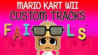 My Sister Farted Custom Track Fails Edition - Mario Kart Wii - Delfino Island Pasqualinawii