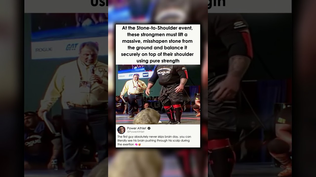 AT THE STONE-TO-SHOULDER EVENT