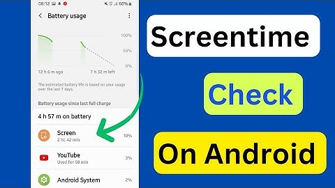 How to check screen time on Tecno phones