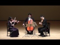 J.S.Bach : Goldberg Variations (arranged for string trio by Dmitry Sitkovetsky)