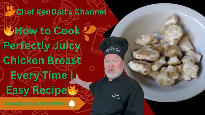 🔥How to Cook Perfectly Juicy Chicken Breast Every Time | Easy Recipe🔥