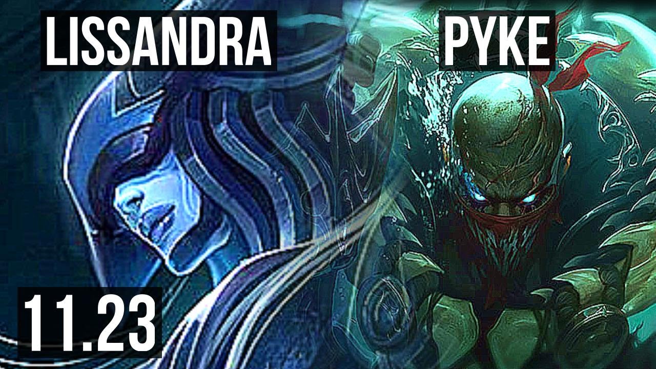 LISS vs PYKE (MID) | 8/1/11, Legendary | NA Master | 11.23