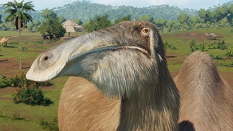 Day 358 of adding a Deinocheirus to this park until they