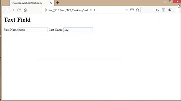 HTML Part-9 | Text Field | HSC ICT Bangla Tutorial