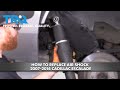 How To Replace Air Shock 2007-14 Cadillac Escalade