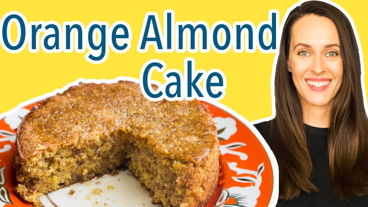 Sugar-Free Whole Orange Flourless Cake (Without Boiling or Peeling)