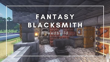 Minecraft Fantasy Blacksmith Speedbuild