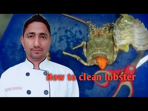 how to clean lobster before cooking,