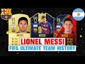 LIONEL MESSI | FIFA ULTIMATE TEAM HISTORY 😱🔥| FIFA 10 - FIFA 19