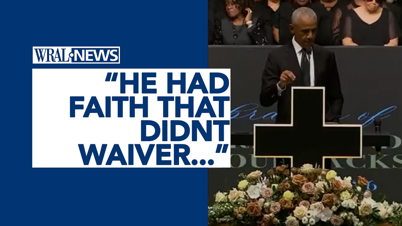 President Obama speaks at Jesse Jackson's Homegoing Service in Chicago
