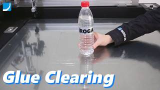 Glue Clearing Of 3D Printer For Led Signages And Channel Letters On 3D Printing Bed