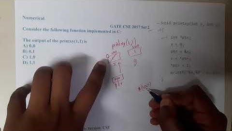 GATE CSE 2017 SET 2 Q || C PROGRAMMING  ||Data Structure || GATE Insights Version: CSE