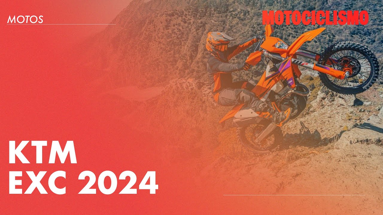 Aquí está! KTM EXC 2024. Primera prueba de las renovada