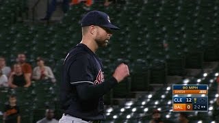 6/19/17: Kluber dominates the O's in 12-0 victory
