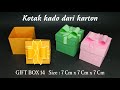 Cara mudah membuat kotak kado dari karton - GIFT BOX 14 - Kerajinan tangan dari karton