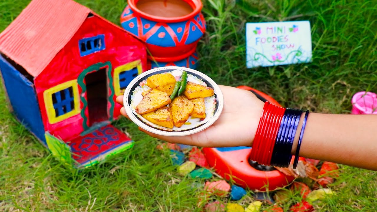 Miniature Pumpkin Fry recipe   - Mini Foodies Show