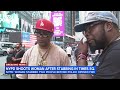 New video shows moments before NYPD shoots woman who stabbed 2 people in Times Square