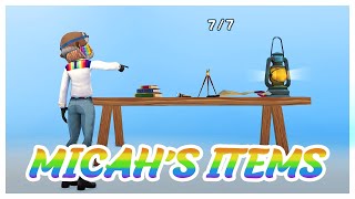 📚 MICAS ITEMS (ALL LOCATIONS) | Jorvik