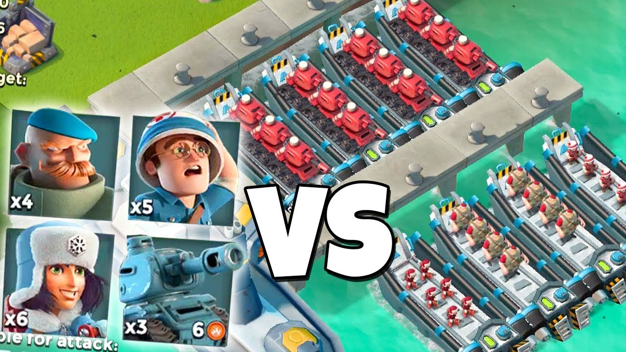 ATTACKING Players with THEIR Troops in Boom Beach! boom beach scorcher