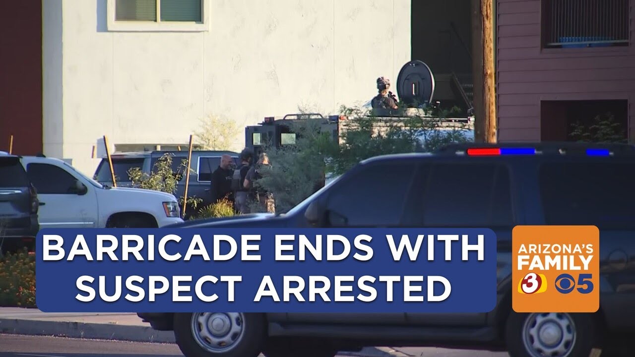 Suspect connected to DPS shooting arrested after barricade at Glendale ...
