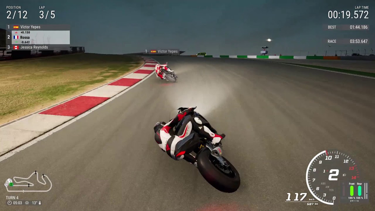 RIDE 4 Yamaha R1M Gameplay at Portimao (Smooth Riding) - YouTube