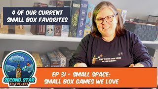 Ep 31 - Small Space: Small Box Games We Love
The first episode of our new series Small Space, where we talk about which small box games are hitting the table this month!
……………………………………………………………………………………………………………...
Welcome to Second Star to the Left! Here’s where we share board game reviews, ramblings and a few wrong turns along the scenic route!
……………………………………………………………………………………………………………….
..............................................................................................................
Thanks for watching and supporting us! If you like what you see, please like, subscribe, and share - tell your friends!
If you’d like to support us, and get a nifty shirt or mug in return, have a look at our shop:
https://2nd-star-to-the-left.creator-spring.com/
..............................................................................................................
Jump:
0:00 Intro
0:27 Small Space
1:18 Air, Land and Sea: Critters at War
4:56 Love Letter: Princess Princess Ever After
7:18 Royal Visit
11:46 Land vs Sea
17:15 Bye!
17:31 Shenanigans
...............................................................................................................
Wanna find us elsewhere on the internet?
Discord: BG Hub https://discord.gg/98KUh5zM
Instagram: @2ndstar2theleft
Twitter: @2ndStarToLeft
Facebook: facebook.com/secondstartotheleft
Wanna play some games online?
http://www.boardgamearena.com
We have our own Second Stars group on BGA!
Wanna join in and play some games with this awesome community?
Send me a message! Or search for BG Hub
Or just follow these links:
https://linktr.ee/2ndstar2left
Contact us for collabs, partnerships, reviews or previews!
Email: 2ndstar2left@gmail.com
.............................................................................................................. Ep 31 - Small Space: Small Box Games We Love