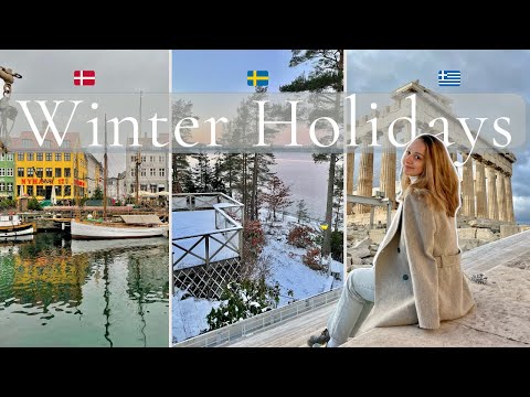დანია, შვედეთი და საბერძნეთი • ზამთრის არდადეგების ვლოგი