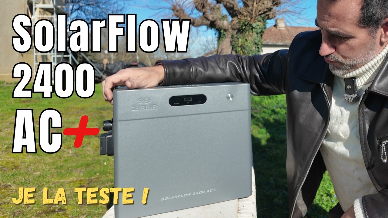 Toute nouvelle Zendure SolarFlow 2400AC+ : l'IA prend le contrôle de votre maison pour ÉCONOMISER !