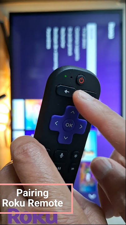 كيفية إقران جهاز التحكم الصوتي Roku #Shorts