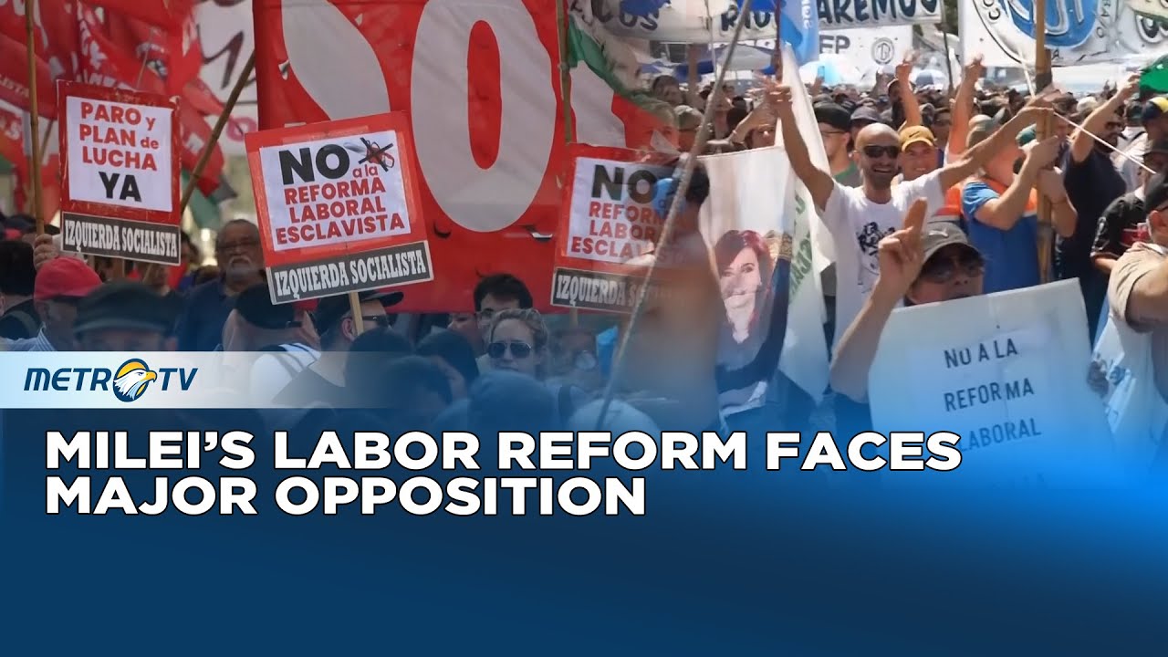 Argentina's Trade Unions Threaten National Strike Over Labor Reform