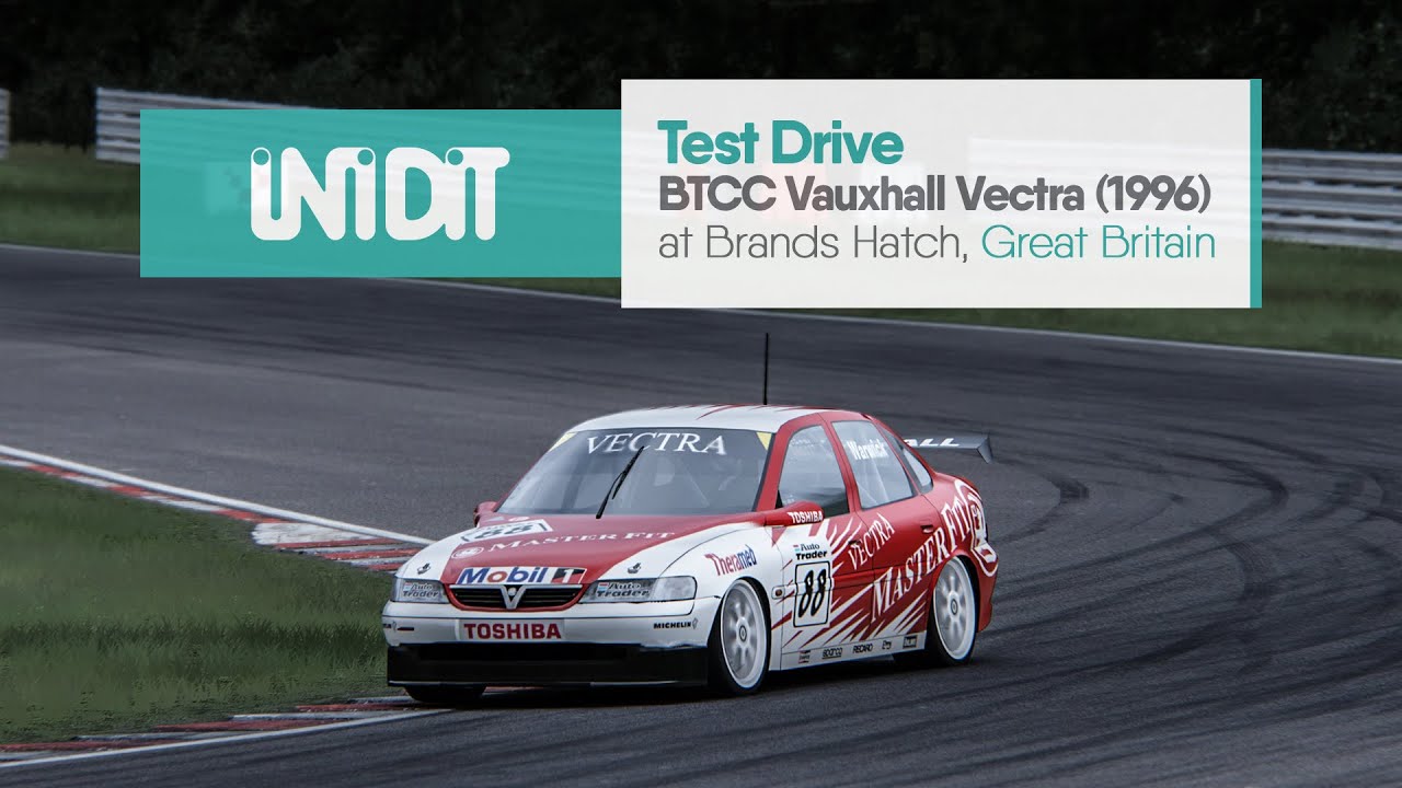 Assetto Corsa Gameplay | BTCC Vauxhall Vectra (1996) Test Drive at Brands Hatch