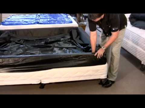 Legacy Softside Waterbed Setup, How To Put A Waterbed Frame Together