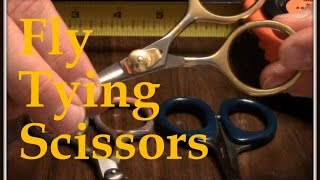 Sharpening Fly Tying Scissors