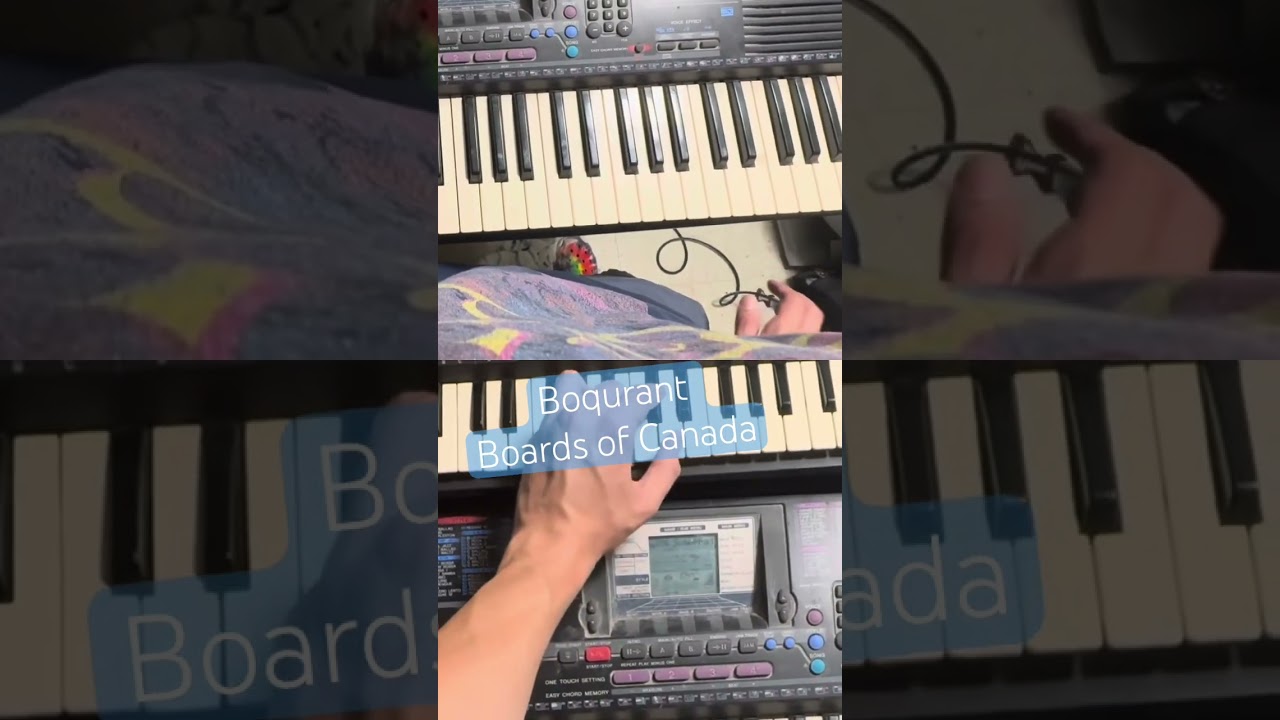 Boqurant - Boards of Canada keyboard cover