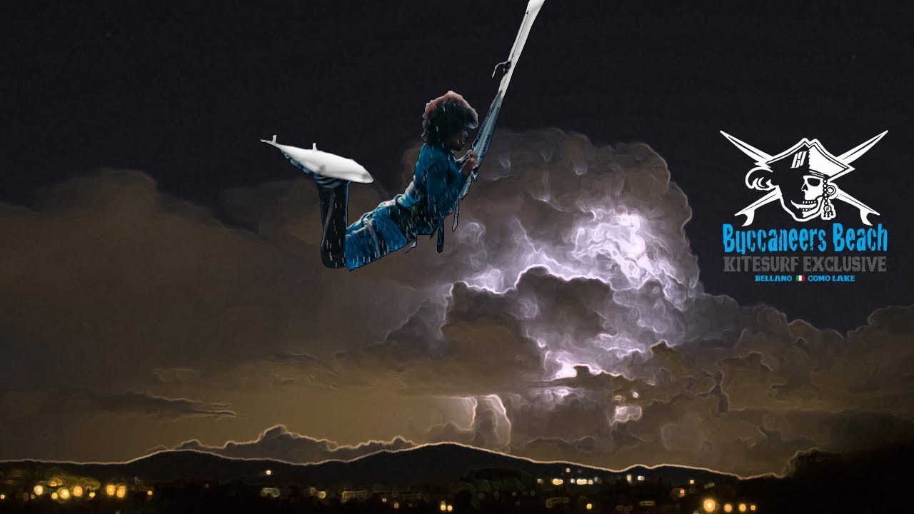 KITESURF COMO LAKE _ BUCCANEERS BEACH BELLANO YouTube