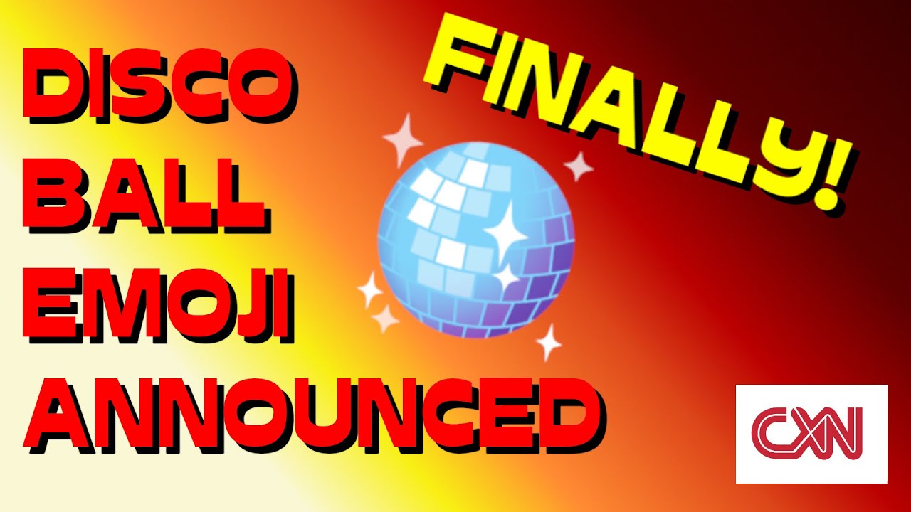 Disco Ball Emoji Announced! YouTube