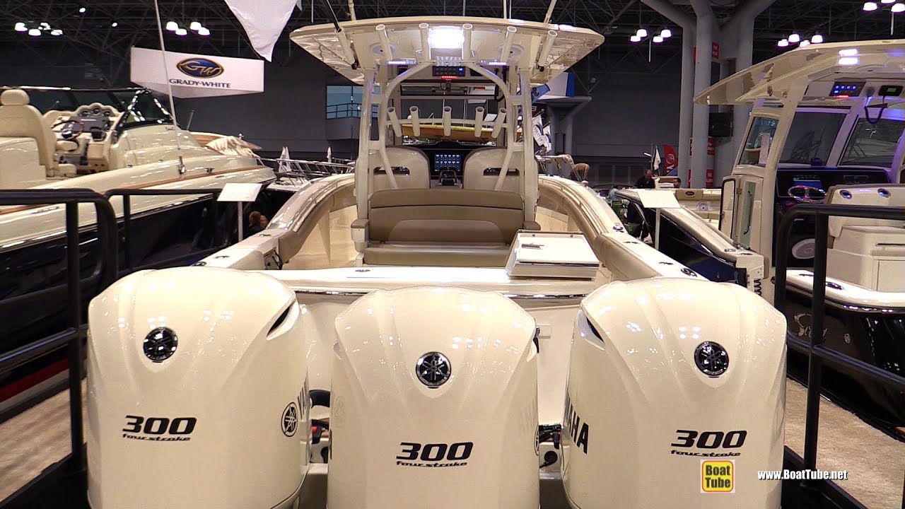 2015 Scout Boats 350 LXF Center Console Fishing Motor Boat 